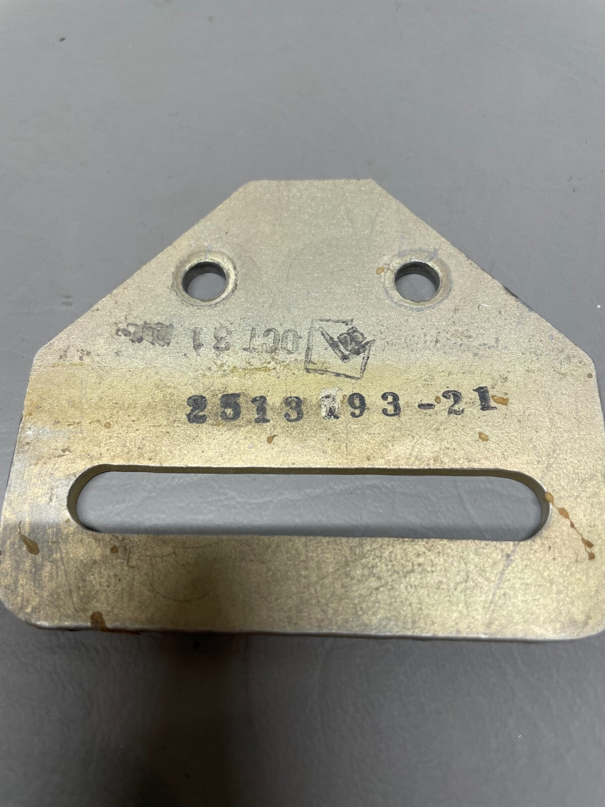 Lear Side-Facing Seatbelt Structure Mount P/N 2513193-21