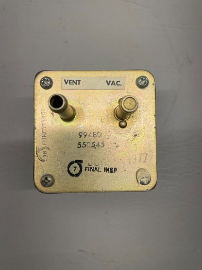 Aircraft Gyro Suction Gauge