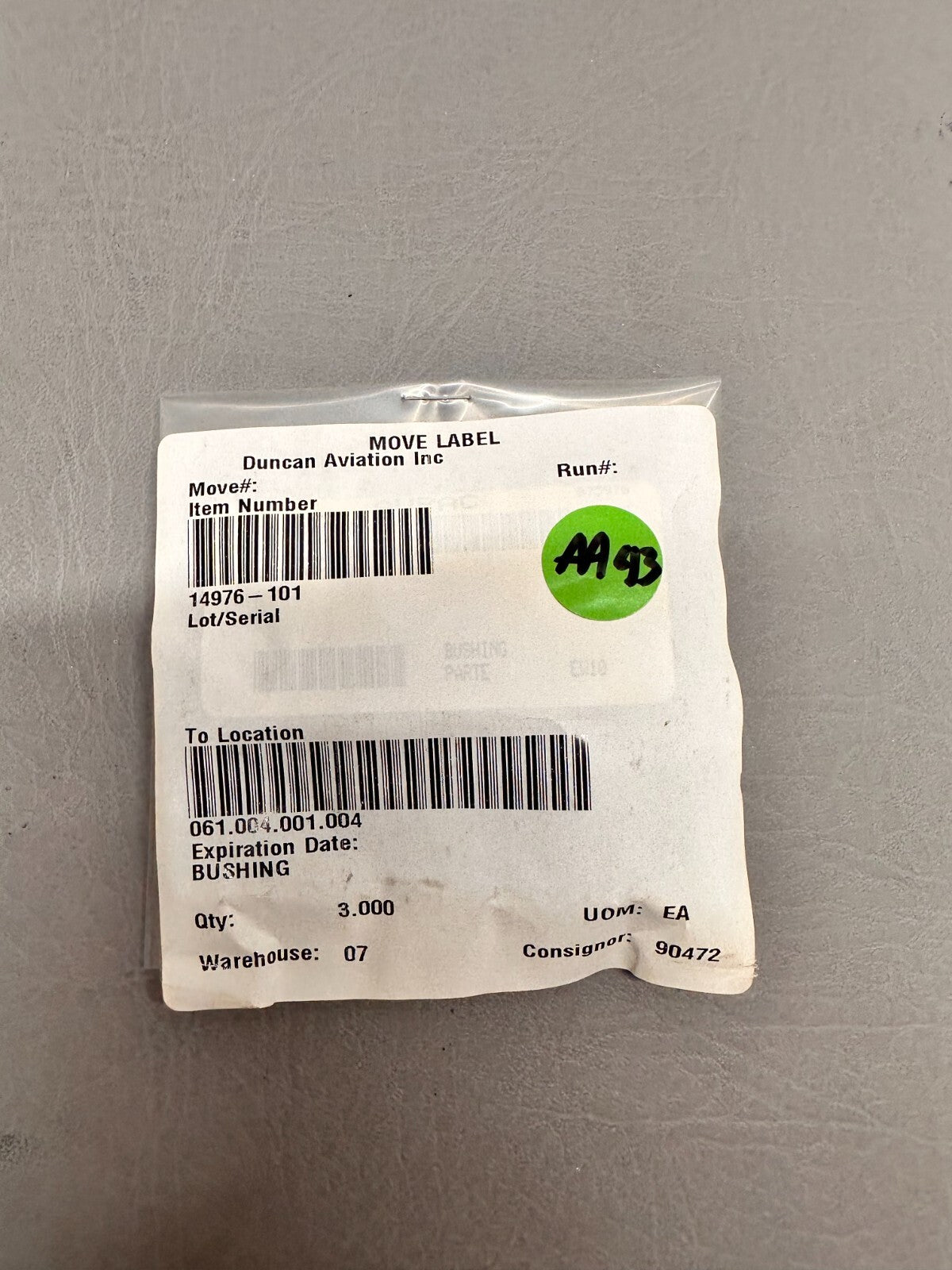 14976-101 Piper Bushing