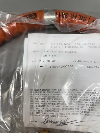 Cessna 402C Tube Assy P/N 111F504-10D00300