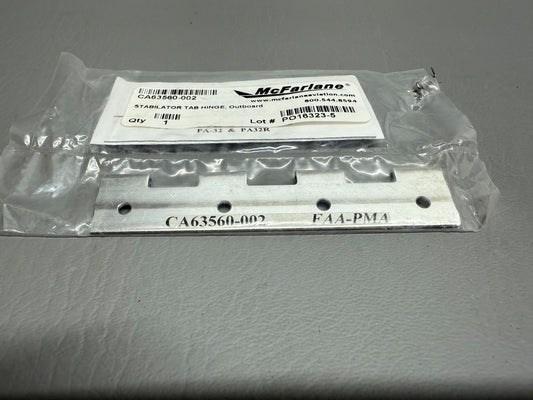 CA63560-002 Piper STABILATOR TAB HINGE Outboard