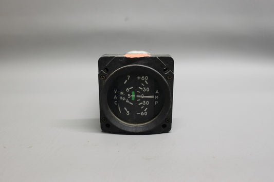 S3280-1 Cessna Vac and Amp Indicator Gauge