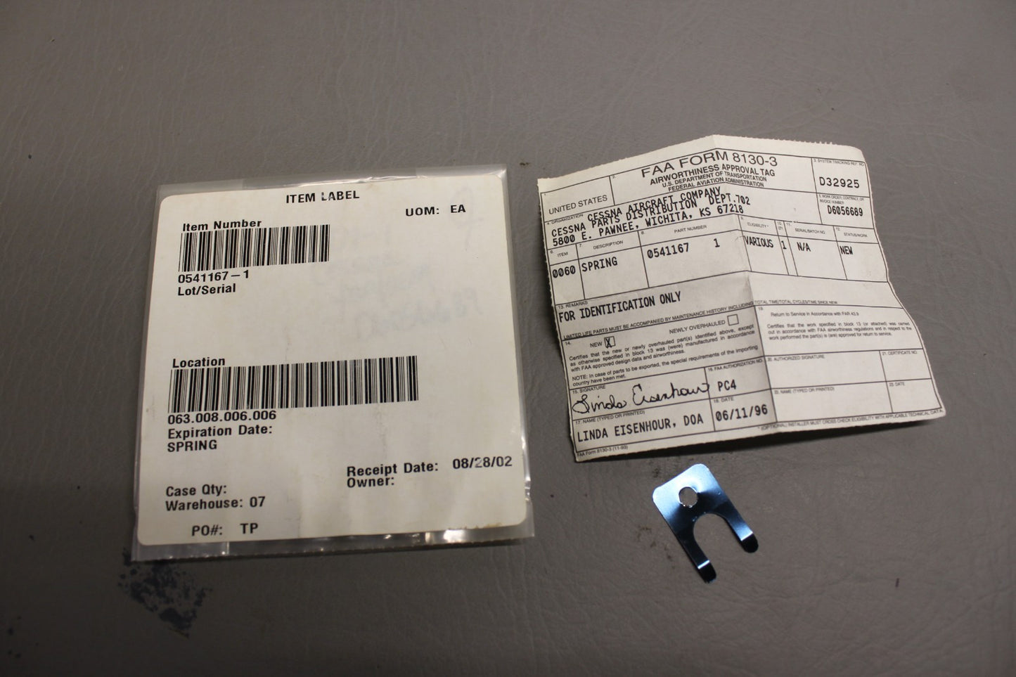 0541167-1 Cessna Spring