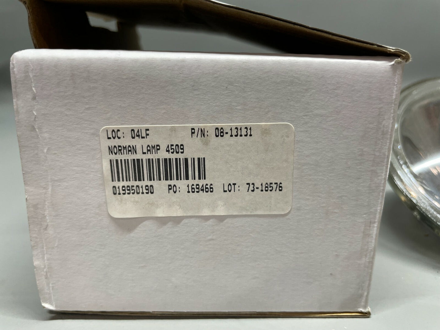 Norman Lamp 4509 14V P/N 08-13131