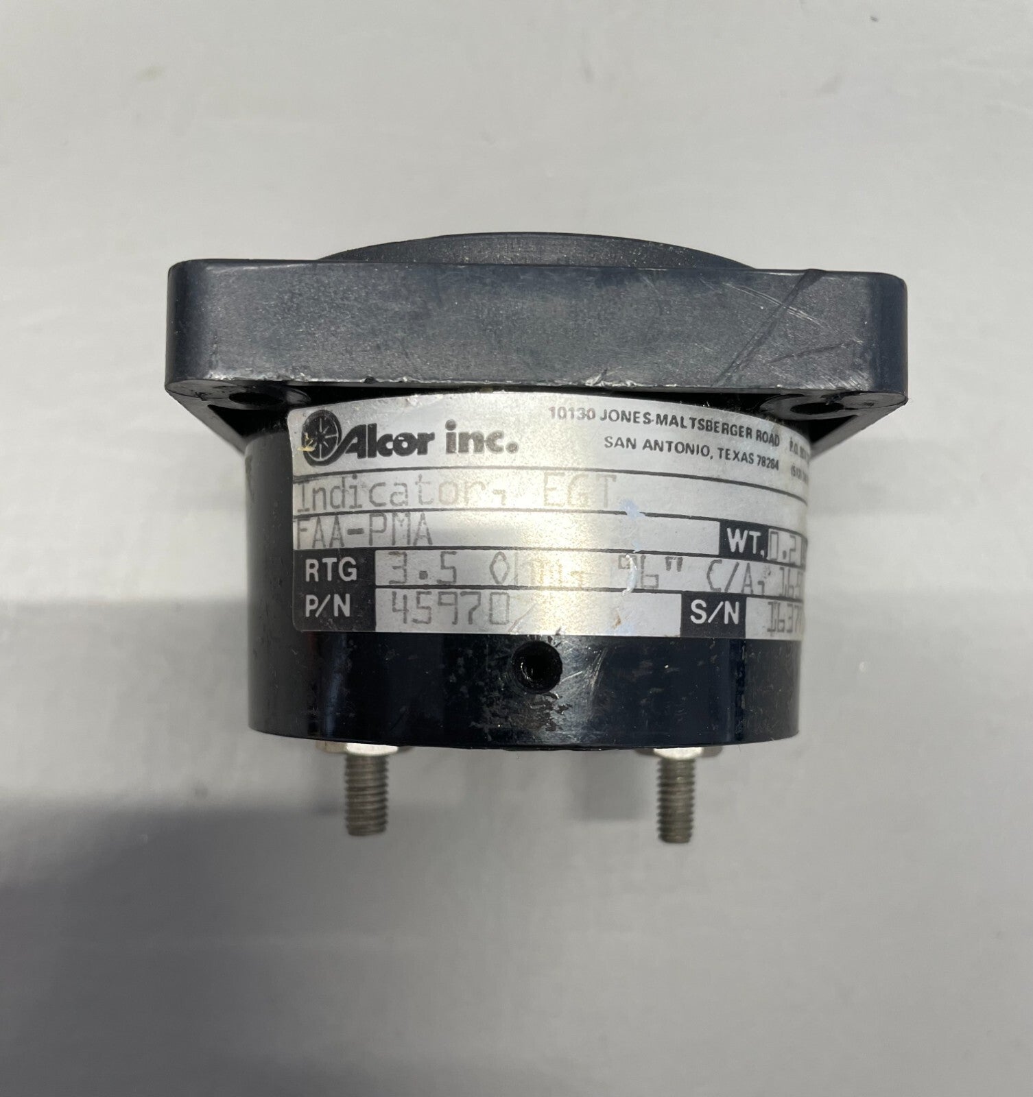 Alcor EGT Indicator P/N 45970