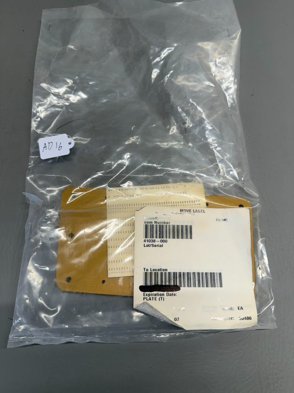 41038-000 Piper Plate