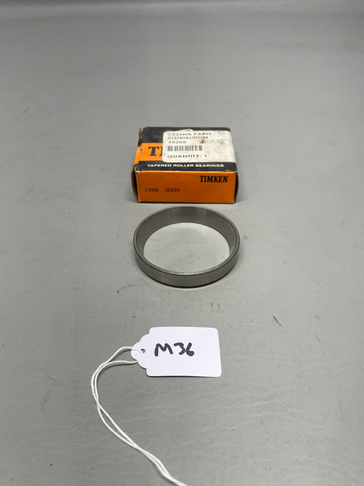 Timken Tapered Roller Bearing Cup P/N 19268