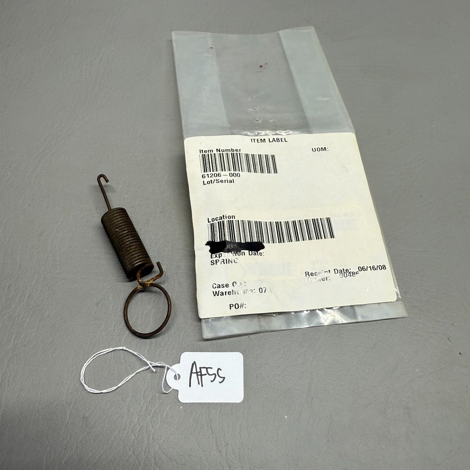 61206-000 Aircraft Spring