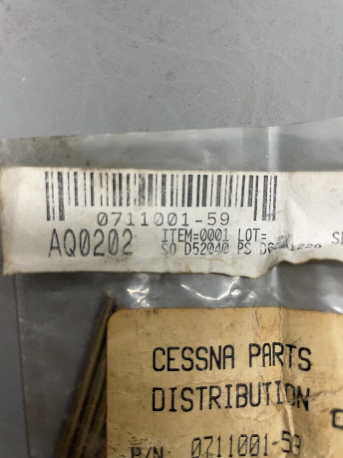 Cessna Hinge Pin P/N 0711001-59 (NEW)
