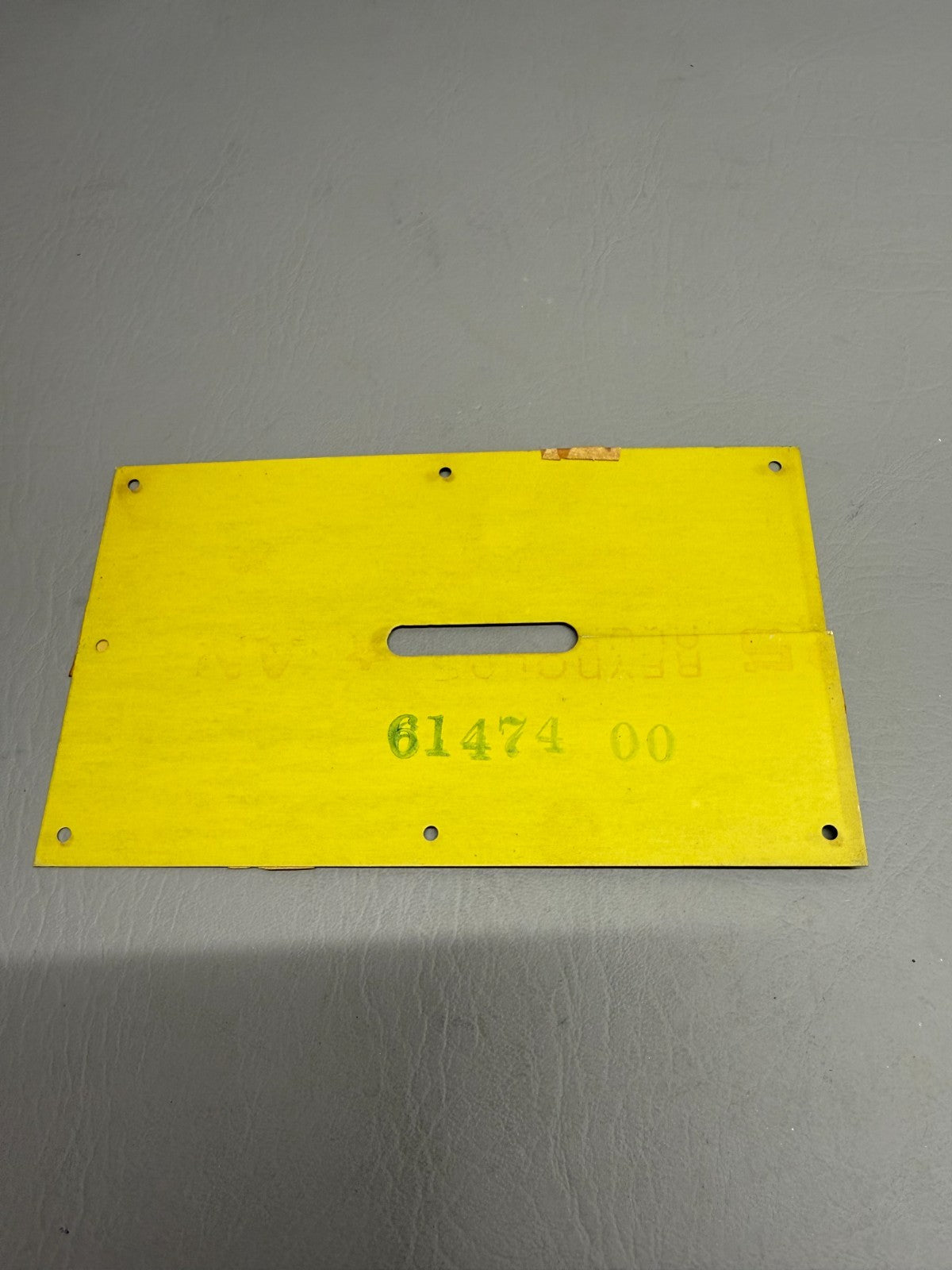 61474-00 Piper Plate Assy