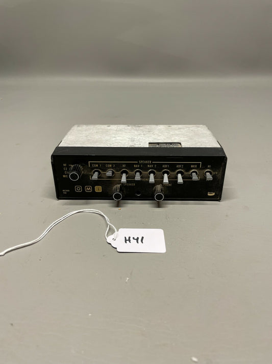 Bendix BX 2000 Audio Panel AS-2015A P/N 4000995-3006