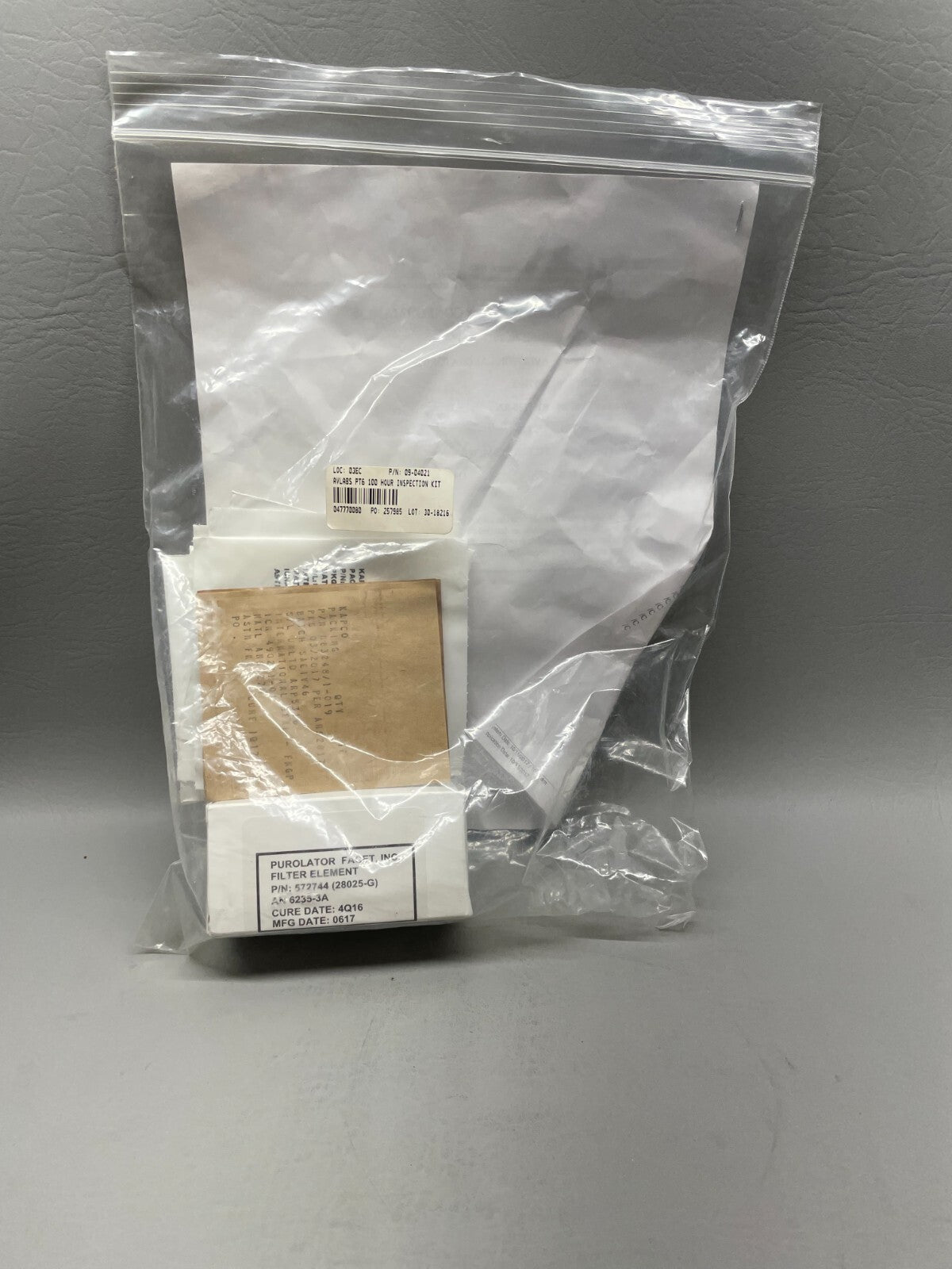 AVLABS PT6/PT6A 100 HOUR INSPECTION KIT P/N 09-04021