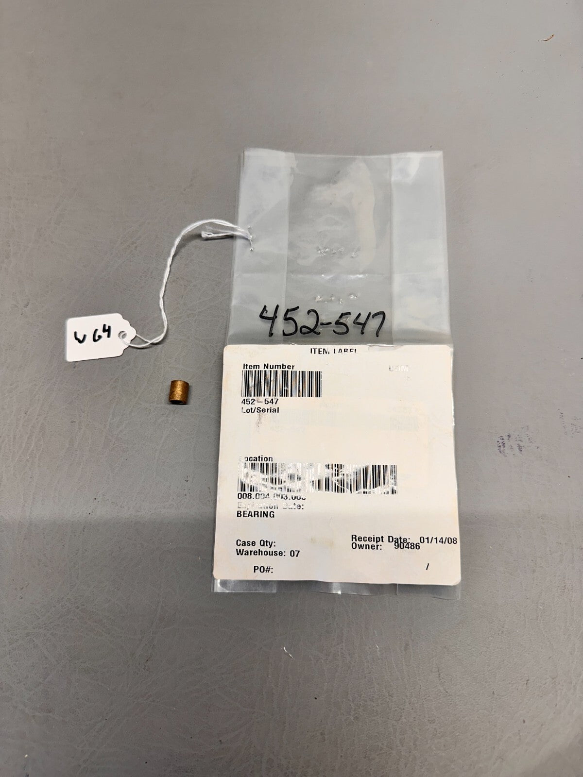 452-547 Piper Bearing