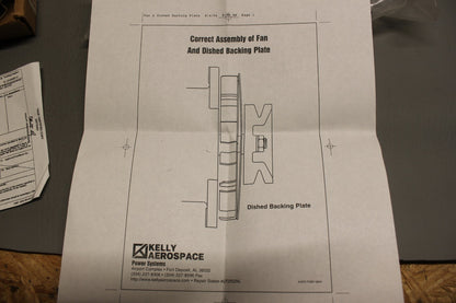 90-2241 Kelly Aerospace Fan Assembly (Alt P/N ALU-8521LS)