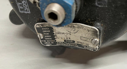 AIRESEARCH Regulator Pressure Differential Valve P/N 108594-5-1