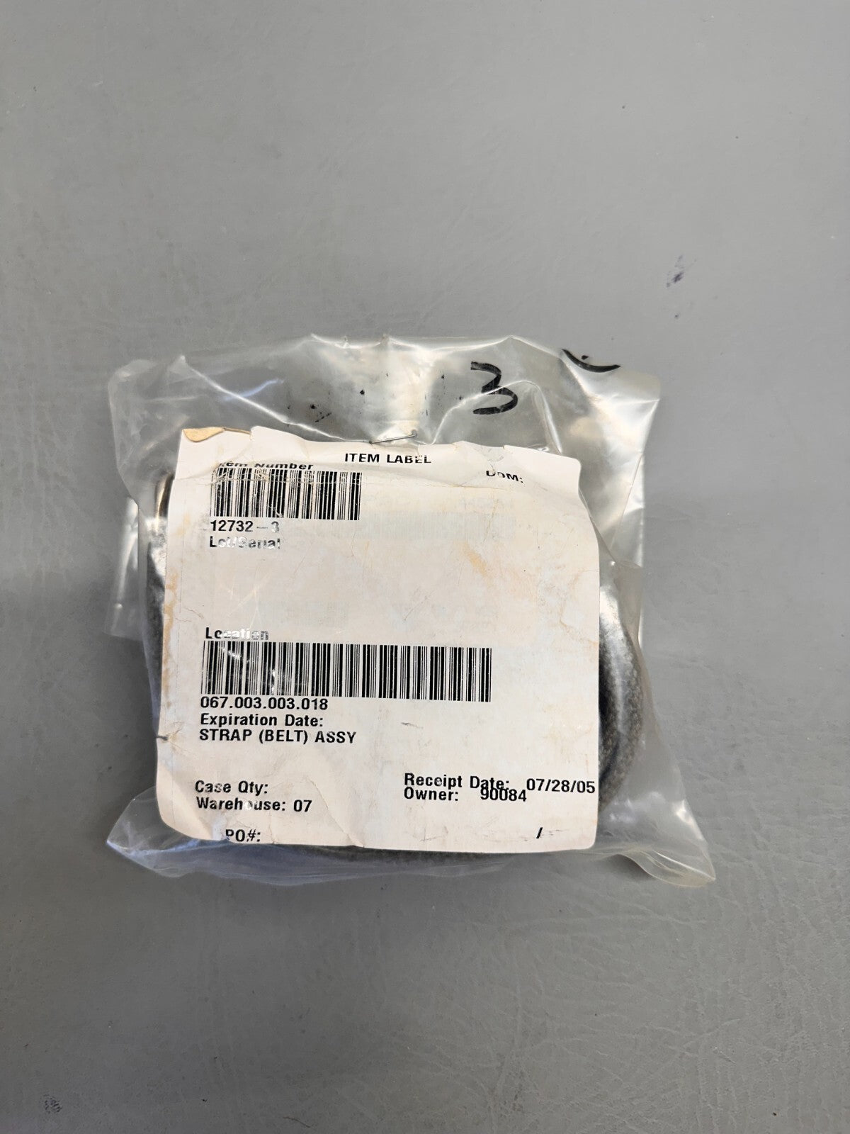 12732-3 Aircraft Strap Belt