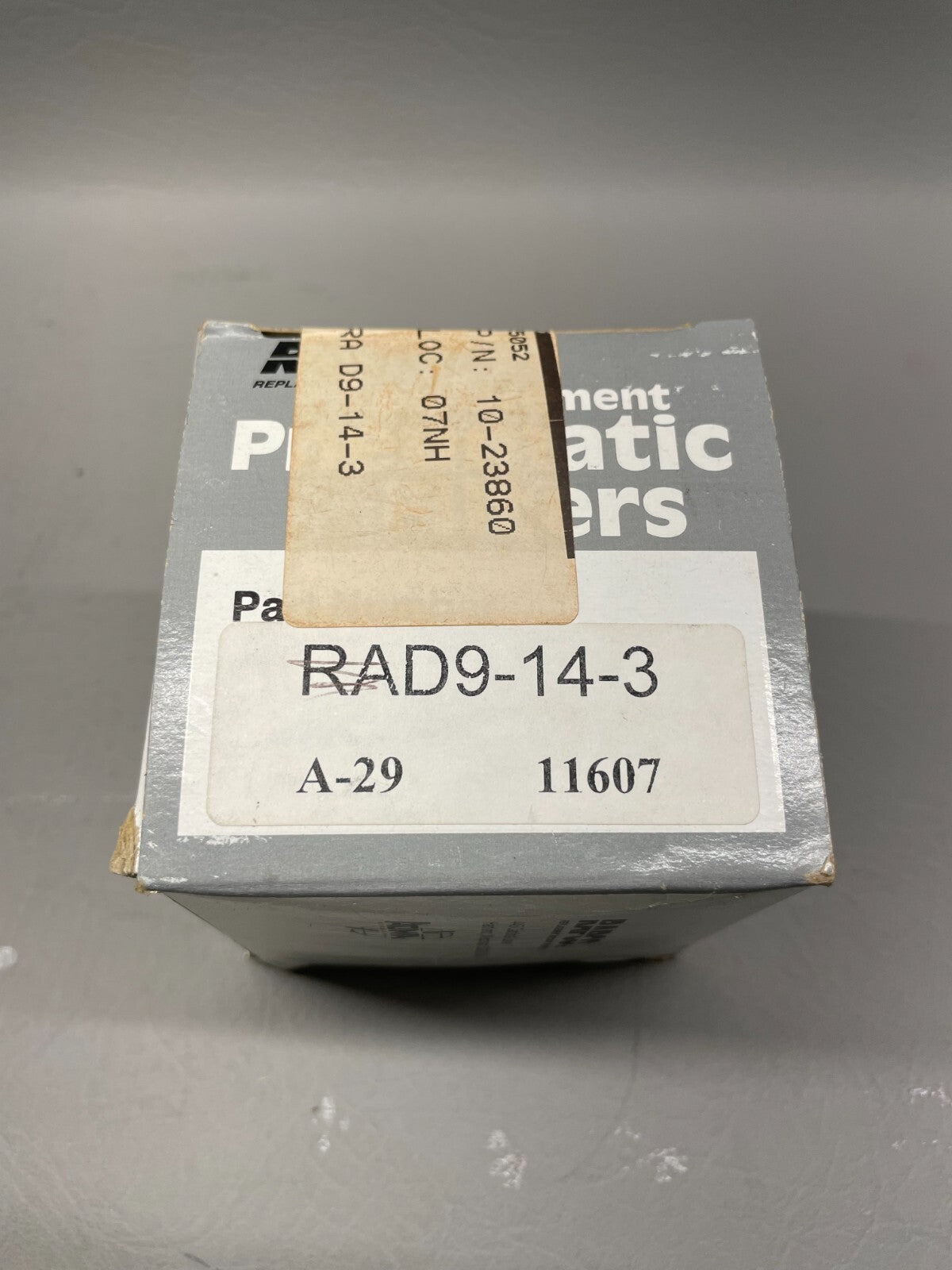Rapco Inlet Air Filter P/N RAD9-14-3