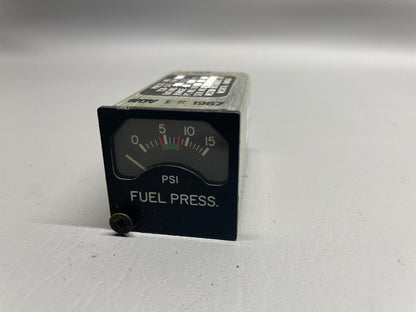Weston Instruments Inc Fuel Pressure Indicator Gauge With 8130 P/N 169AE-910-44L