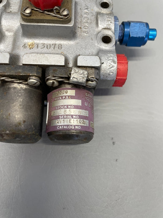 General Controls Solenoid Valve Hydraulic 24 V P/N AV14E1102