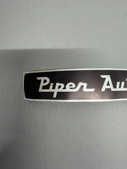 Piper Autoflite Placard P/N 68821-000