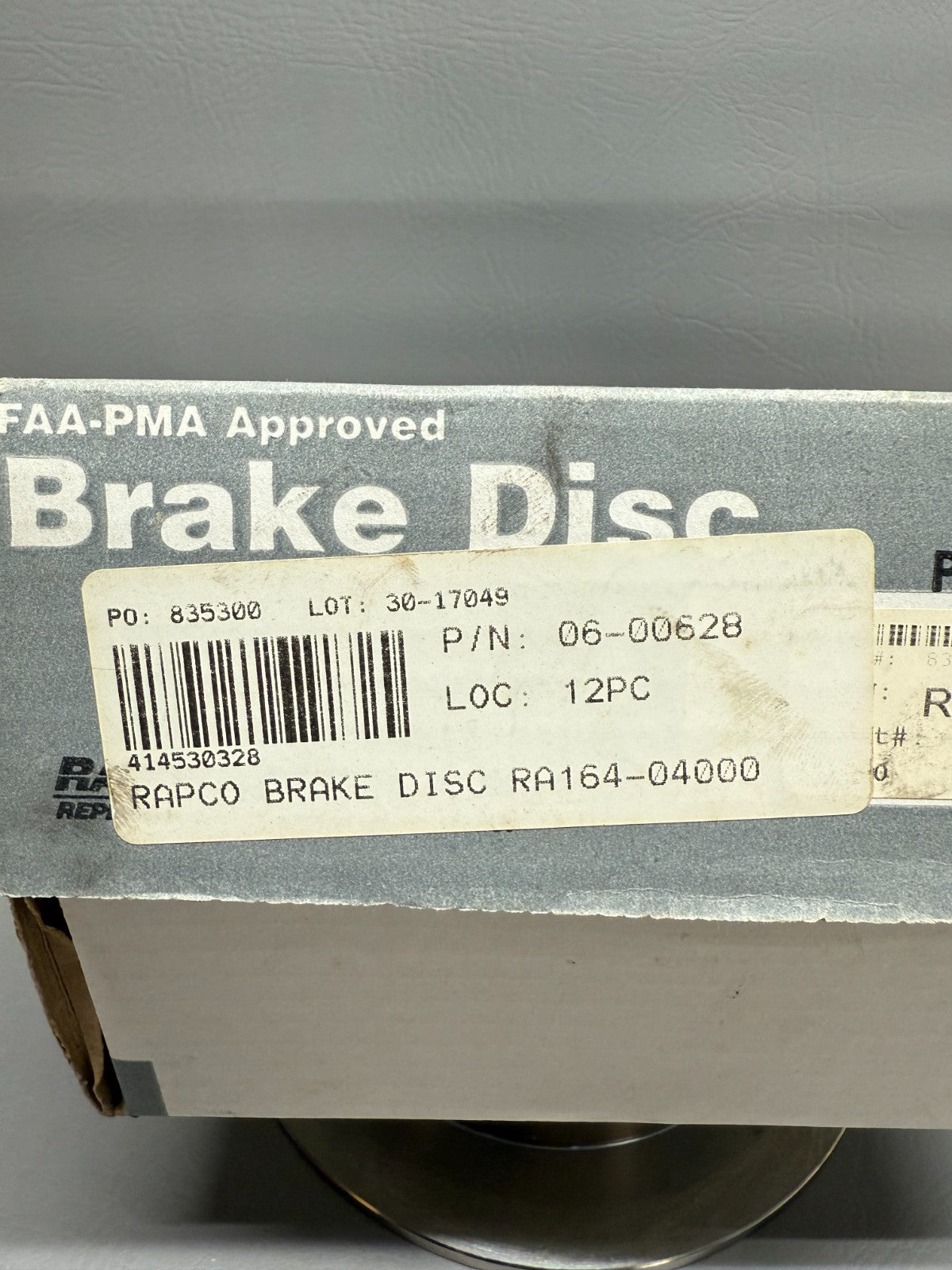 06-00628 Rapco Brake Disc