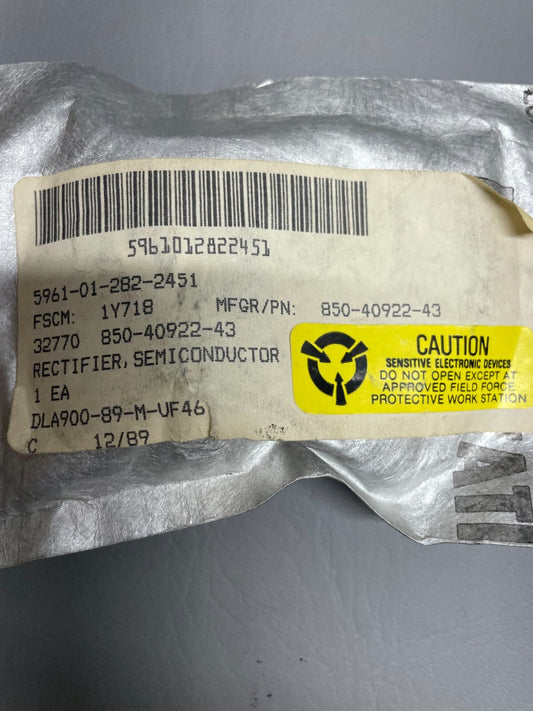 850-40922-43 Semiconductor Rectifier