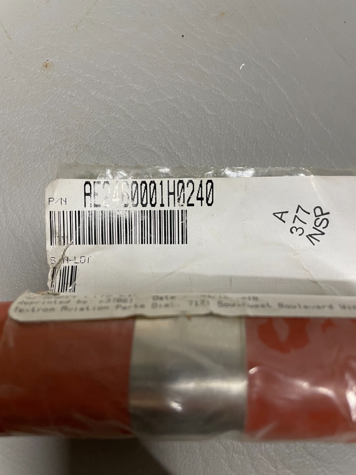 Aircraft Hose P/N AE246001H0240