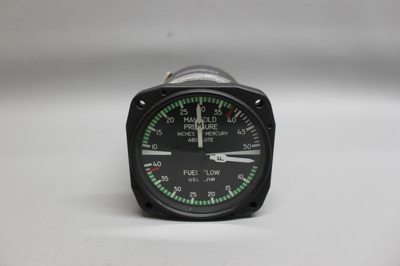 6533-1 United Inst Dual Manifold Pressure and Fuel Flow Indicator (WITH 8130)