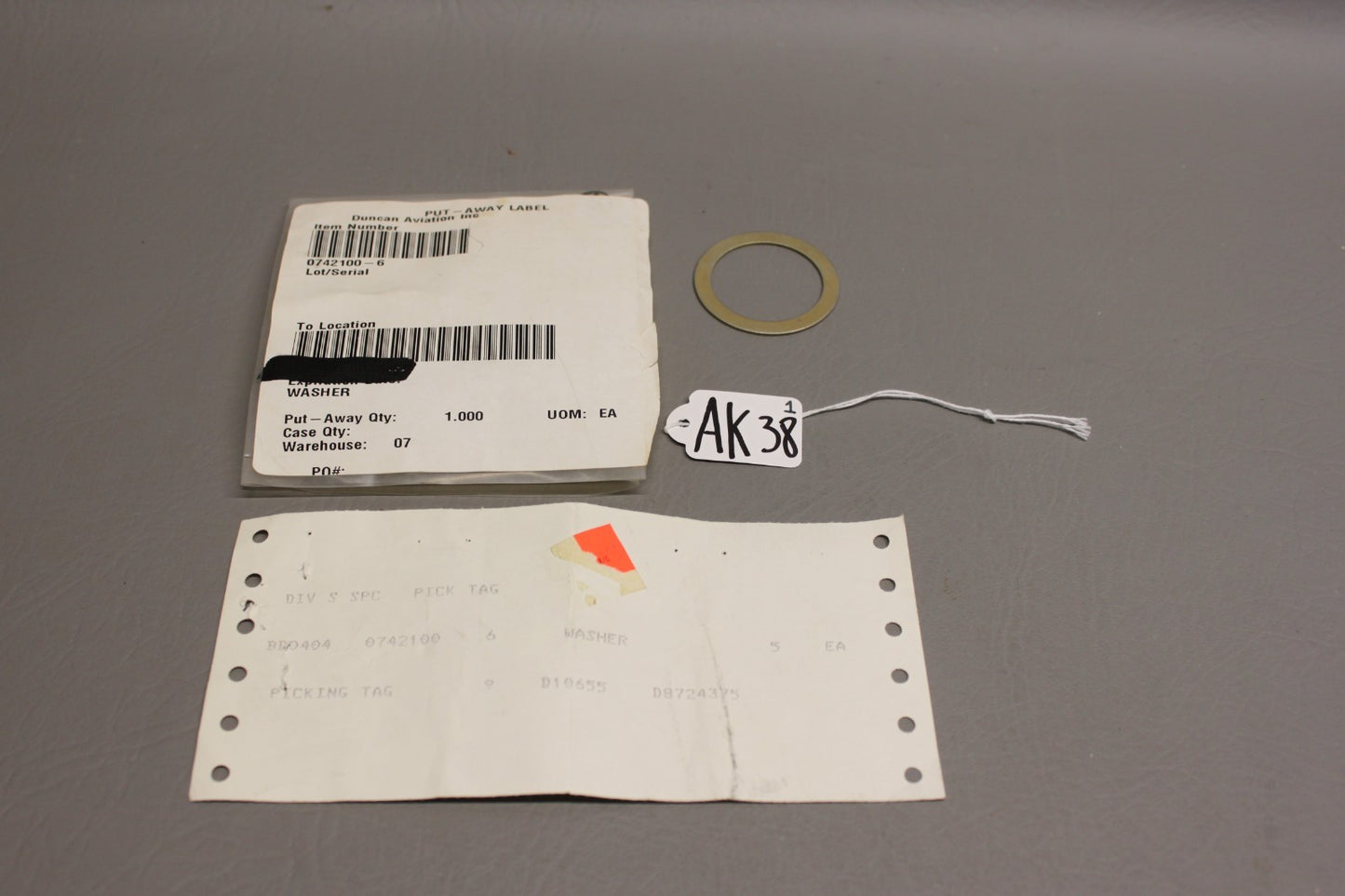 0742100-6 Cessna Washer