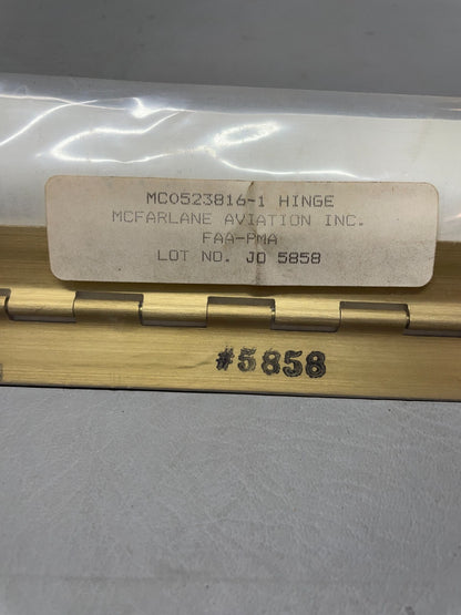 Cessna Aileron Hinge P/N MCO523816-1 (NEW)