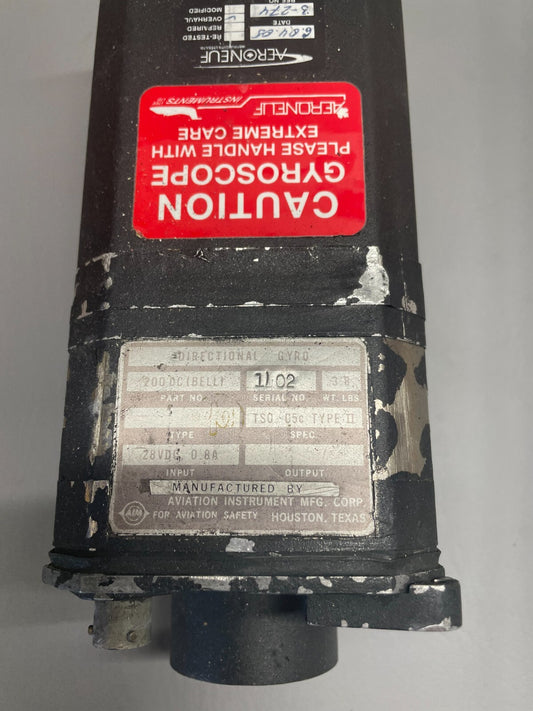 AIM 28V Directional Gyro P/N 200DC