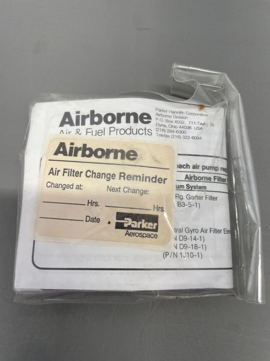 Parker Cessna Piper Pneumatic Air Filter P/N 1J4-4
