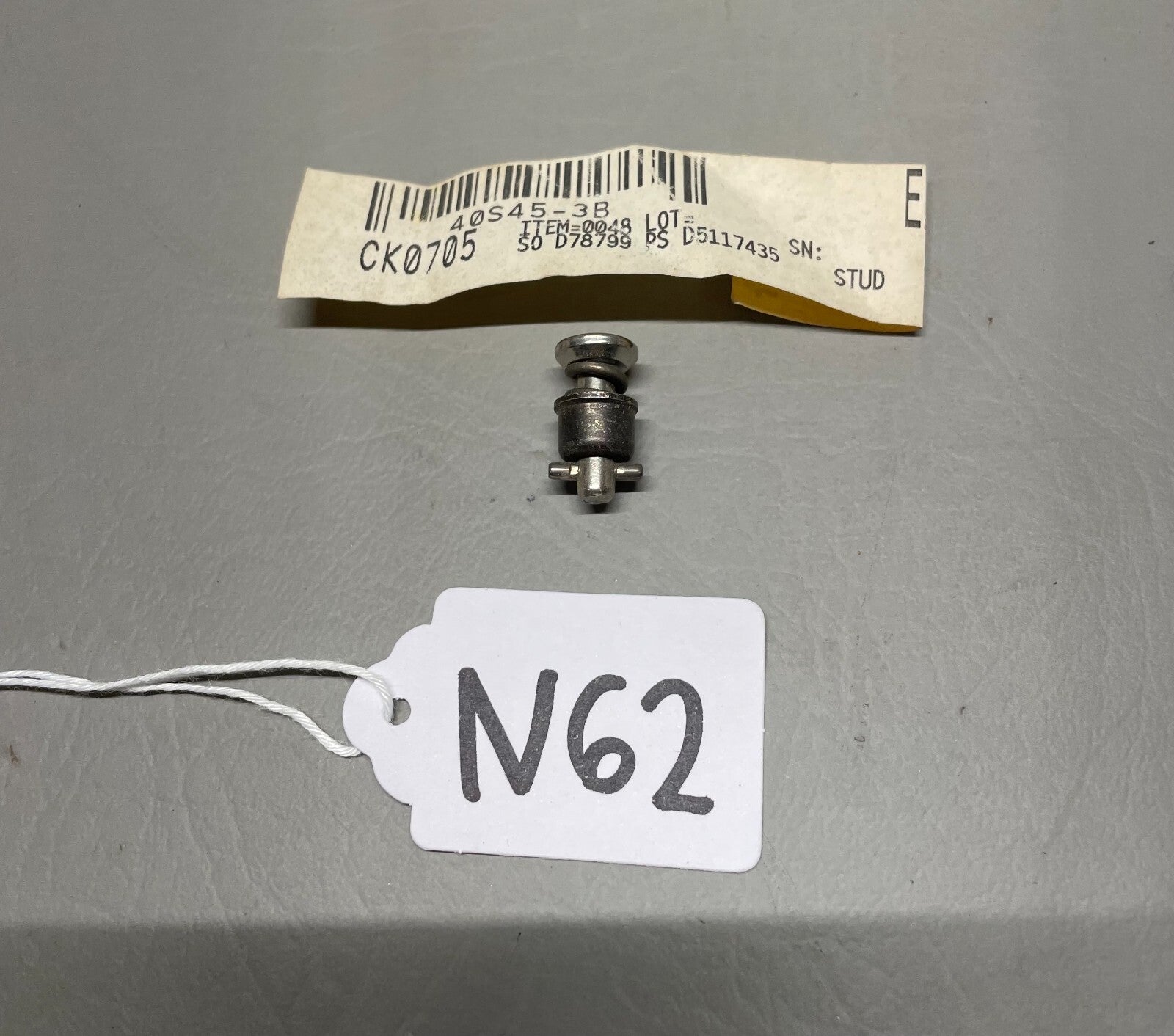 Camloc Steel Stud Fastener P/N 40S45-3B