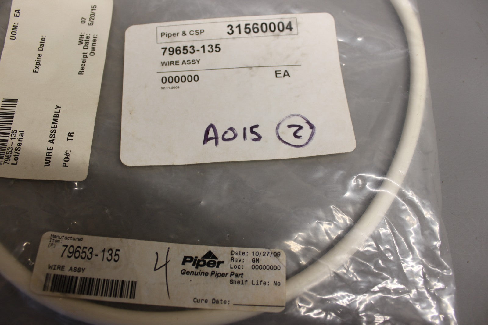 79653-135 Piper Wire Assy
