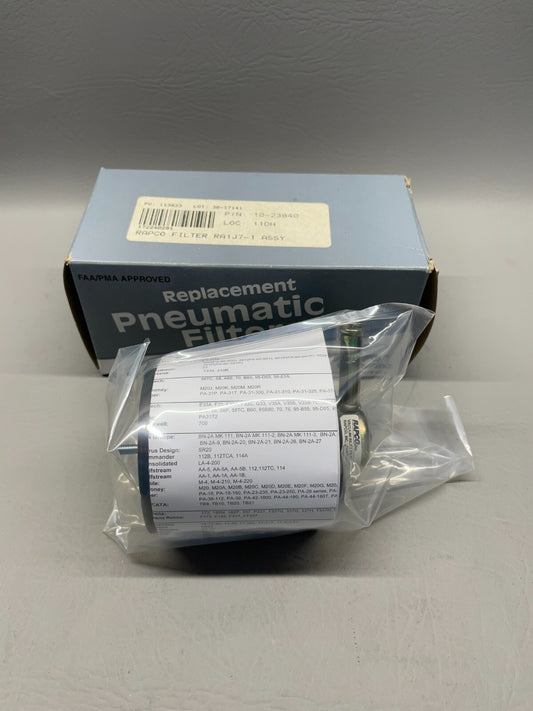 Rapco RA1J7-1 Central Air Filter Assembly P/N 10-23840 (NEW)