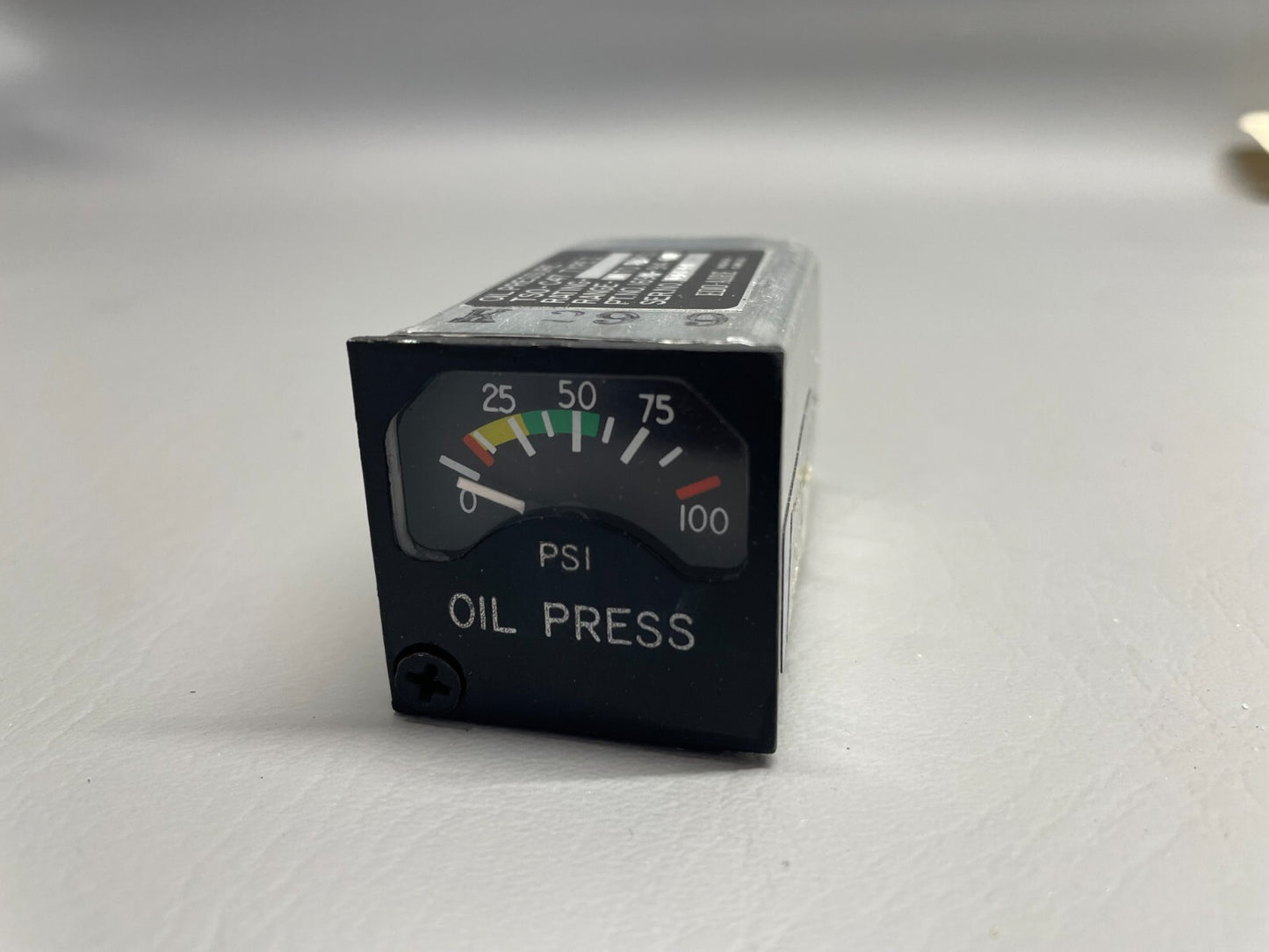 Edo Aire Oil Pressure Indicator P/N 169AU-914-4BWL