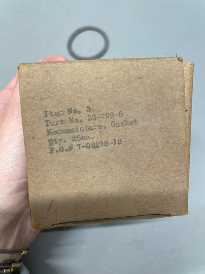 Cessna Gascolator Gasket P/N 33-199-6
