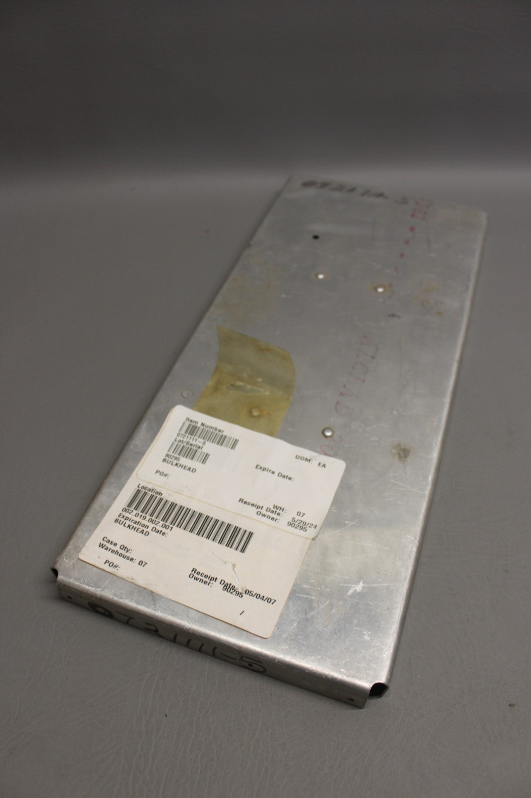 0721111-5 Cessna Bulkhead Assy